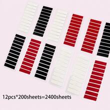 20pcs Transparent Writable Index Tabs, Colorful Adhesive Page Markers, Suitable For Books, Notebooks, Diaries, Study And Office Supplies, Back To School - one-size - View 15