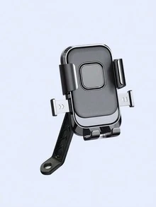 Dudukan Ponsel Sepeda Motor Berputar 360°, Pengunci Sekali Klik, Dudukan Ponsel Sepeda Anti Guncang, Cocok untuk Stang 15-34mm, Dudukan Ponsel Sepeda Listrik dan Skuter Universal, Kompatibel dengan Smartphone 4,7-7,2 Inci - A - View 14