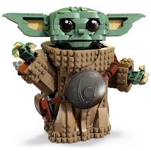 LEGO Building Blocks 75446 Grogu (The Mandalorian Apprentice) Star Wars Series Building Blocks - Clear - View 5