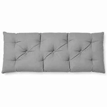 "Modern Bench Cushion – Sleek, Comfortable & Durable Cushion For Entryway Benches And Living Room Floors & Seats - Grey - View 11