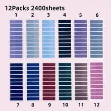 20pcs Transparent Writable Index Tabs, Colorful Adhesive Page Markers, Suitable For Books, Notebooks, Diaries, Study And Office Supplies, Back To School - one-size - View 9