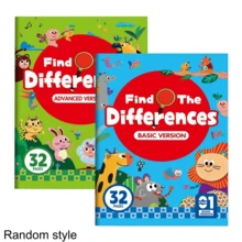 Buku Aktivitas Cari Perbedaan untuk Anak-Anak 32 Halaman (Dasar & Lanjutan) | Teka-teki Logika, Permainan Mencocokkan & Memori, Cocok untuk Anak Usia 3+ | Hadiah Ulang Tahun, Paskah, dan Hari Anak untuk Anak Laki-Laki dan Perempuan - MultiWarna - View 10