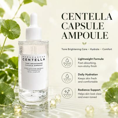 Ekstrak Centella Asiatica, Melembapkan, Menutrisi, Memperbaiki Kulit Kusam dan Kasar, Memperbaiki dan Menutrisi Secara Mendalam, Cocok untuk Perjalanan, Perjalanan Bisnis, Wisata, Penggunaan Pribadi, Hadiah, Semua Musim, Pria dan Wanita