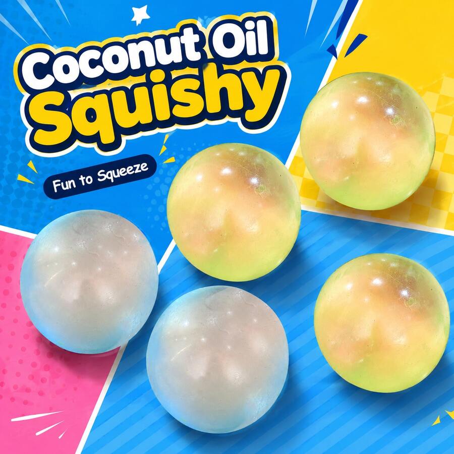 Tachimi 1pc Slow Rebound Squeeze Toy, Crispy Feeling Squeeze Toy, Children's Toy, Suitable For Daily Indoor Storage And Personal Collection Display, Random Shipment - Multicolor - View 1
