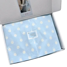 Korean Ins Polka Dot Tissue Paper, Dopamine Color Dot Wrapping Paper, Large Size Gift Packaging Paper, DIY Bouquet Package Paper For Small Business Boutique Packing Supplies - A - View 10