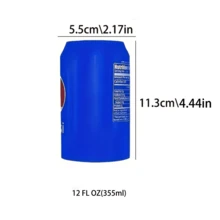 Silicone Beer Can Sleeve - Conceals Beer, Looks Like Soda Can, Fits 12/16 Oz (355ml/500ml) Beer/Soda Cans - Suitable For Outdoor Picnics, Concerts, Travel, Parties, Camping, Summer Sports Events, Football Games, Holiday Gifts - Multicolor - View 11