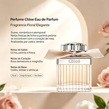 Chloe  Women Floral Rose Perfume Eau De Parfum Long Lasting Gentle Fragrance For Daily Work Dating Gift - Floral - Visão 3