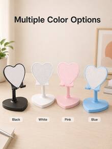 1/2pcs Foldable Portable Desktop Phone Stand, Phone Video/Live Streaming Stand, Easy Stand, Phone Holder, Gift, Giveaway, Fixed Stand, Adjustable Angle, Compact And Lightweight, Pocket-Sized, Suitable For All Smartphones And Tablets, Stable And Non-Slip, Space-Saving - A - View 7