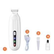 1pc Dog Paw Trimmer, Electric Dog Grooming Clipper With LED Smart Display, Cat Paw Shaver, Wide Head Low Noise Grooming Tool With LED Light, Suitable For Pet Claw, Ear, Face, Butt Grooming Electric Tool - View 12