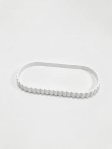 Flexible Cream White Ribbed Jewelry Tray, Elegant Rectangular Decorative Storage Dish, Suitable For Rings, Necklaces, Bracelets, Perfume And Vanity Decor, Women's Gift, Room Decoration, Jewelry Storage, Jewelry Rack, Vanity Organizer - Multicolor - View 16