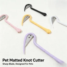 Pet Detangling Comb, Universal For Cats And Dogs, Hair Grooming Comb, Pet-Specific Detangling Comb, Cat And Dog Grooming Tool - Multicolor - View 4
