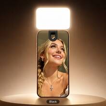 AXNEN Lampu Selfie LED Portabel 3 Inci, Lampu Fotografi Mini Jepit Isi Ulang dengan Baterai 150mAh & 3 Mode Pencahayaan yang Dapat Diatur, Untuk Ponsel, Kamera, Laptop dan Tablet, Selfie, Vlog, Siaran Langsung, Panggilan Video & Fotografi - Beraneka warna - View 2