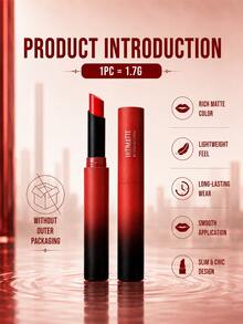 Maybelline 美寶林 Matte Mist Slim 唇膏 #299 1.7g，巧克力色調，霧面妝效，不乾澀，輕盈絲滑，豐盈唇部，日常上鏡妝容 - 美寶蓮霧感霧面細管唇膏 299 - 查看 6