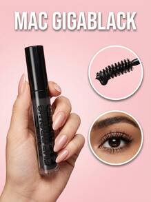 MAC Big Boost Fiber Eye Brows Gel Onyx 4.1 G – Eyebrow Gel, Volumizing, For Women, Onyx, Microfibers, Suitable For Daily Makeup Routine - Onyx - View 1