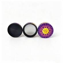 50MM-4 Layer Zinc Alloy Metal Creative Pattern Style Grinder. Outdoor Portable Smoking Accessory Tool, Perfect Gift For Boyfriend! Christmas Gift! Halloween Gift! - View 7