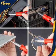 Kit Jogo Chave De Precisao 31 Pecas Com Estojo Reparo Celular Notebook Eletronicos Torx Fenda fillips - Visão 2