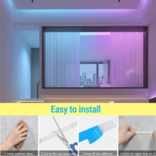 RGB LED Strip Lights With Remote Control, Color Changing LED Lights For Halloween Christmas Party Home Decoration - 3535RGB-lED - View 6