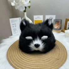 1PC Sexy Personalized Long Fur Fox Cat Face Mask For Masquerade Party, Costume Party, Holiday Celebration, Halloween, Stage Performance - Multicolor - View 13