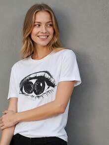 Damen T-Shirts - Weiss - Übersicht 3