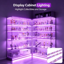 1pc Purple Flexible LED Light Strip, USB Interface, Cuttable DIY, USB Powered, Suitable For TV And Computer Decoration, Ideal For Glowing Parties, Indoor Birthday Parties, Bedroom And Bedside Decoration - Purple - View 3