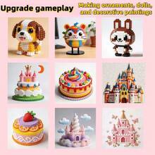 264 Colors Full Set Perler Beads Kit, (Approx. 136,000 PCS) DIY 3D Perler Beads Tool Kit, 11 Boxes Fusion Beads + Full Set Of Tools - Multicolor - View 5