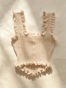 Vestidos midi para mujer - Camel - Ver 2