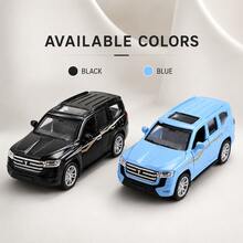Alloy Luxury Mid-To-Large SUV Car Model, Double Opening Doors Inertia Gliding Simulation Car Model, Exquisite Body Details, Desktop Display Vehicle Collection Model - Multicolor - View 4