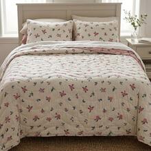 1 Soft Duvet,Lightweight All-Season Bedding With Fashionable Pattern,Machine Washable,Suitable For Single/Double Beds - Rose Red - View 3