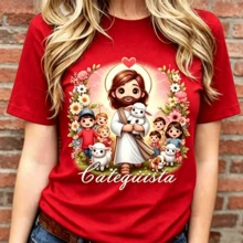 Women T-Shirts - Red - View 1