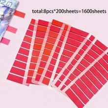 20pcs Transparent Writable Index Tabs, Colorful Adhesive Page Markers, Suitable For Books, Notebooks, Diaries, Study And Office Supplies, Back To School - one-size - View 11