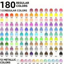 180pcs Colored Pencils Set, Suitable For Adult Coloring Books, Perfect For Coloring, Layering And Blending - 180 Colors Of Oil Colored Pencils - View 2