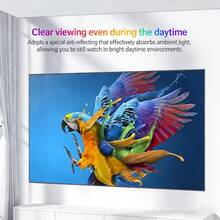 Portable Projector Screen 16:9 4K Reflective Fabric Suitable For 1LCD Series Movie Video Home Projector No-Drill Projection Screen - View 4
