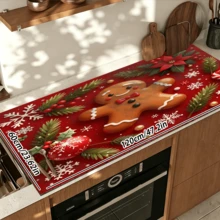1pc Dish Drying Mat, Coffee Machine Mat, Christmas Red Plaid Coaster, High Absorbency Quick Dry Mat, Suitable For Kitchen Table, Bar Counter Decoration And Protection, Christmas Atmosphere Desktop Protection Mat, Multi-Purpose Drying Mat, Home Gift, Desktop Decor, Holiday Room Decoration Supplies - XYLSD-978 - View 14