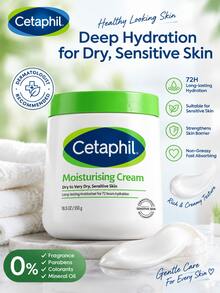 Cetaphil Moisturizing Cream 550g Large White Jar Body Moisturizing Repairing Skin Cream - 550 - View 4