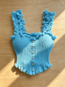 Vestidos midi para mujer - Azul - Ver 3