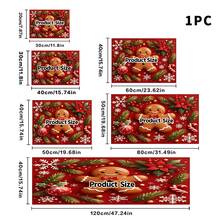 1pc Dish Drying Mat, Coffee Machine Mat, Christmas Red Plaid Coaster, High Absorbency Quick Dry Mat, Suitable For Kitchen Table, Bar Counter Decoration And Protection, Christmas Atmosphere Desktop Protection Mat, Multi-Purpose Drying Mat, Home Gift, Desktop Decor, Holiday Room Decoration Supplies - XYLSD-978 - View 16