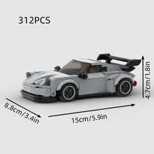 MIKEMENG 312/309/308/325/312/400 片經典 MOC 積木賽車套裝，成人 DIY 組裝汽車玩具模型，適合收藏，城市科技冠軍杯系列，適合作為生日、萬聖節、聖誕節送給男友、丈夫的禮物 - 型號 - 查看 11