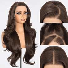 websterwigs Black 13x4 Glueless Lace Front Wig For Women, 26 Inch Synthetic Wig, Halloween - Multicolor - View 14