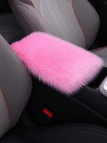 Plush Armrest Pad - Soft Plush Central Armrest Pad, Suitable For Cars, SUVs, Trucks, Universal Size, Warm Interior Pad For Winter, Non-Slip Polyester Material, Protects Console & Seats, Luxurious Faux Fur Armrest Pad, Comfortable Support, Upgrades Interior - one-size - View 20