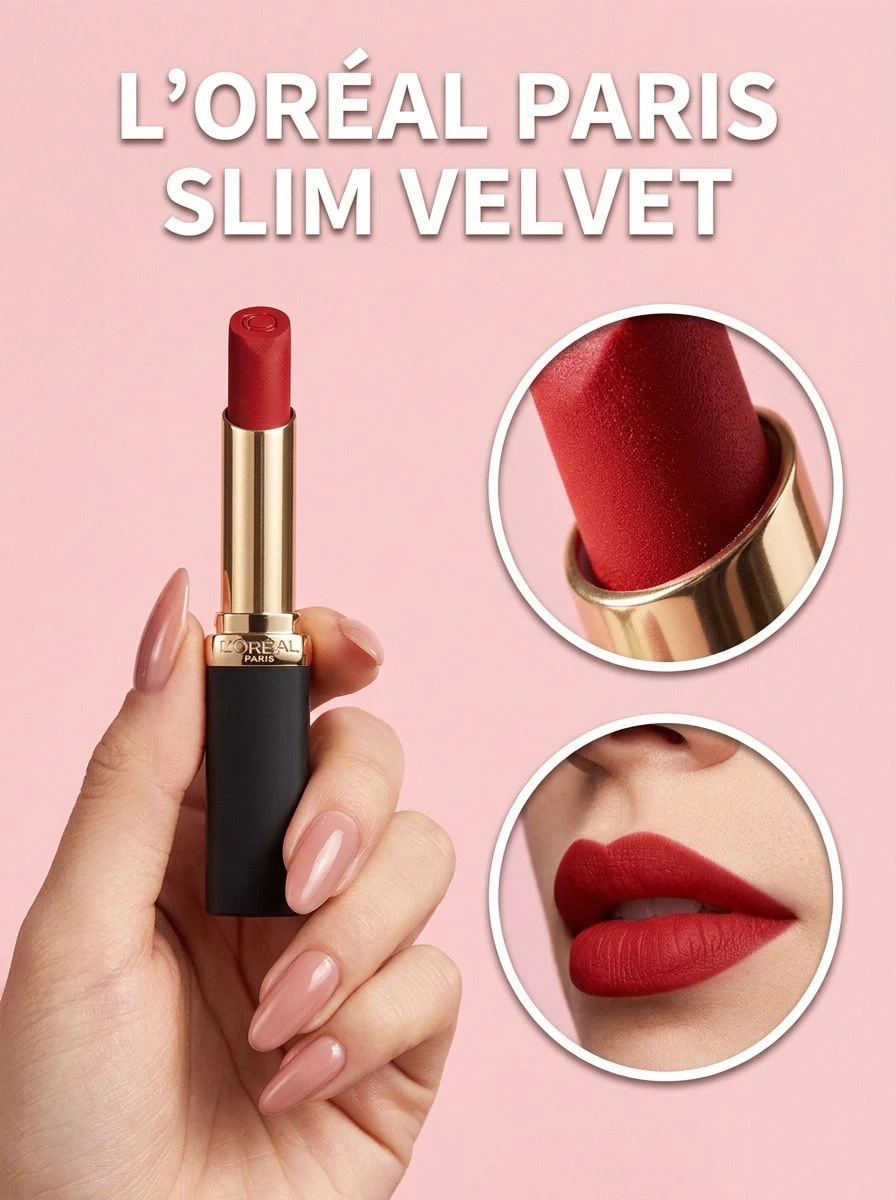 Color Riche Intense Volume Matte Lipstick 336 Rouge Avant-Garde 1.8 G – Lipstick, Matte Finish, For Women, 336 Rouge Avant-Garde, Hyaluronic Acid, Suitable For Daily Makeup - Multicolor - View 1