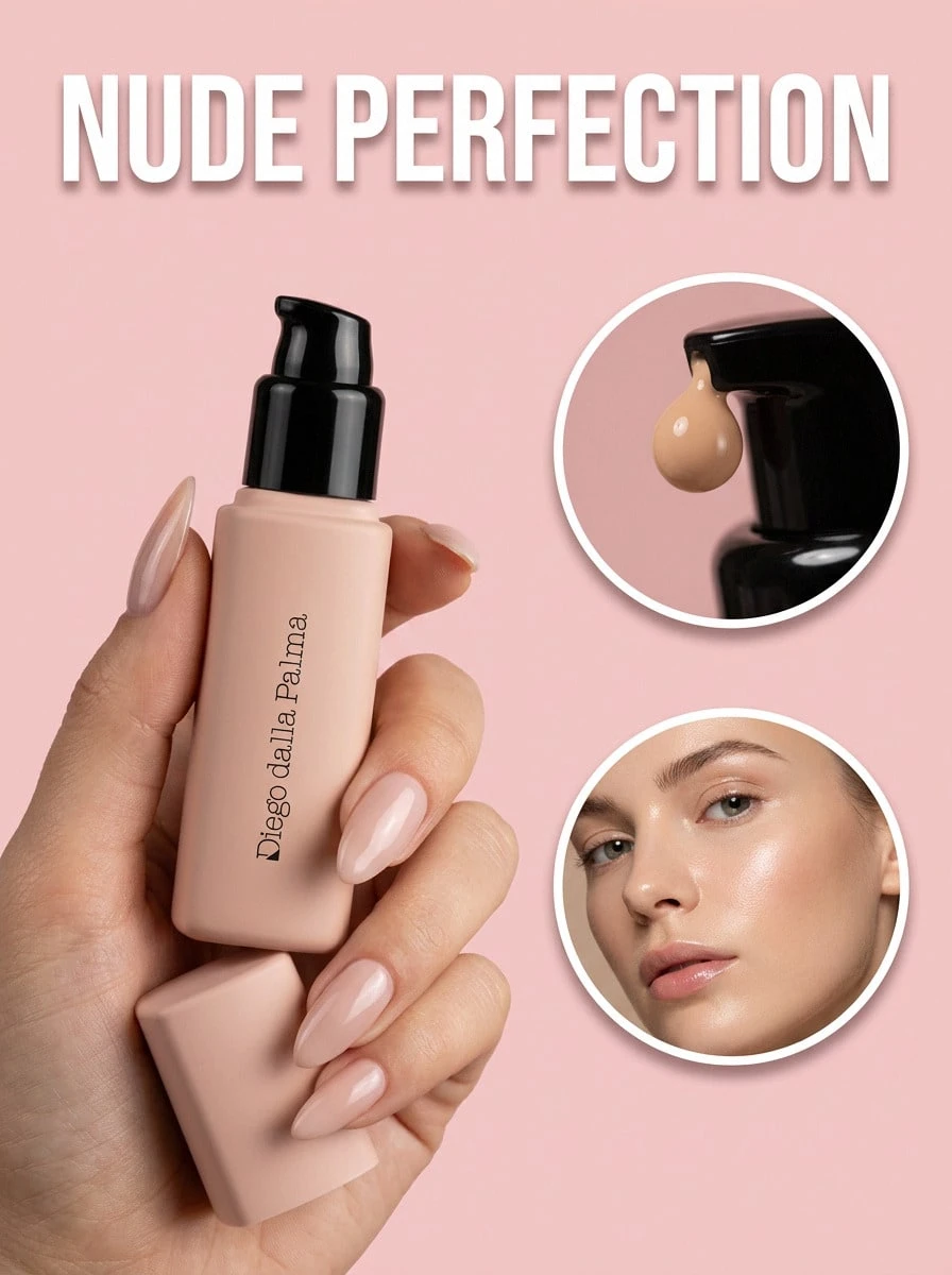 Diego Dalla Palma Nudissimo Soft Matt Foundation 249W 30 Ml – Foundation, Soft Matte Finish, For Women, 249W, Suitable For Daily Makeup Routine - 249W - View 1