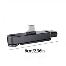 Wowssyo Adaptor Pengisian Cepat Vertikal Lipat 2-in-1, 240W Tipe-C ke Tipe-C, Pengisi Daya Cepat Lipat Portabel Ringkas, Cocok untuk Menonton Video di Ponsel atau Bermain Game - MultiWarna - View 9