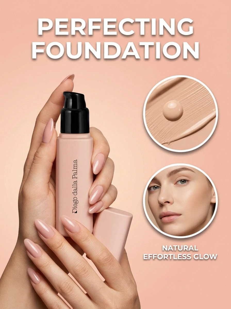 Diego Dalla Palma Nudissimo Soft Matt Foundation 245N 30 Ml – Foundation, Long-Lasting, For Women, 245N, Suitable For Daily Beauty Routine - 245N - View 1
