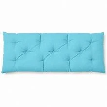 "Modern Bench Cushion – Sleek, Comfortable & Durable Cushion For Entryway Benches And Living Room Floors & Seats - Teal Blue - View 11