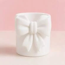 Multifunctional Round Bowknot Storage Bucket, Cute Desktop Organizer, Suitable For Stationery, Cosmetics, Pens And School Supplies, Portable Pen Holder Container, Perfect Gift For Students' Birthday And Back To School - Pen Holder - View 13