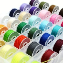 10/15/20/25/40/100Pcs Sewing Machine Colorful Thread Set, Durable Colored Thread (Random Color), Suitable For Handmade And Sewing Projects DIY Clothing Making - Multicolor - View 7