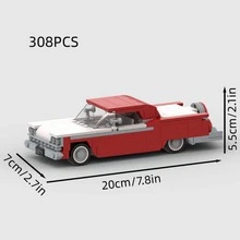 MIKEMENG 383/301/394/308/393/439 PCS Classic MOC Building Blocks Racing Car Set, Adult DIY Assemble Car Toy Model, Suitable For Collection, City Tech Champion Cup Series, Perfect As Birthday, Halloween, Christmas Gift For Boyfriend, Husband - Model - View 13
