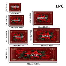 1pc Dish Drying Mat, Coffee Machine Mat, Christmas Red Plaid Coaster, High Absorbency Quick Drying Mat, Suitable For Kitchen Table, Bar Counter Decoration And Protection, Christmas Atmosphere Desktop Protector, Multi-Purpose Drying Mat, Home Gift, Desktop Decoration, Holiday Room Decor - XYLSD-979 - View 16
