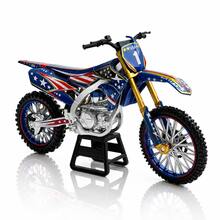 Blue Off-Road Motorcycle Model, Die-Cast Alloy Motorcycle Model, Suitable For Collection And Motorcycle Enthusiast Gift - Multicolor - View 6