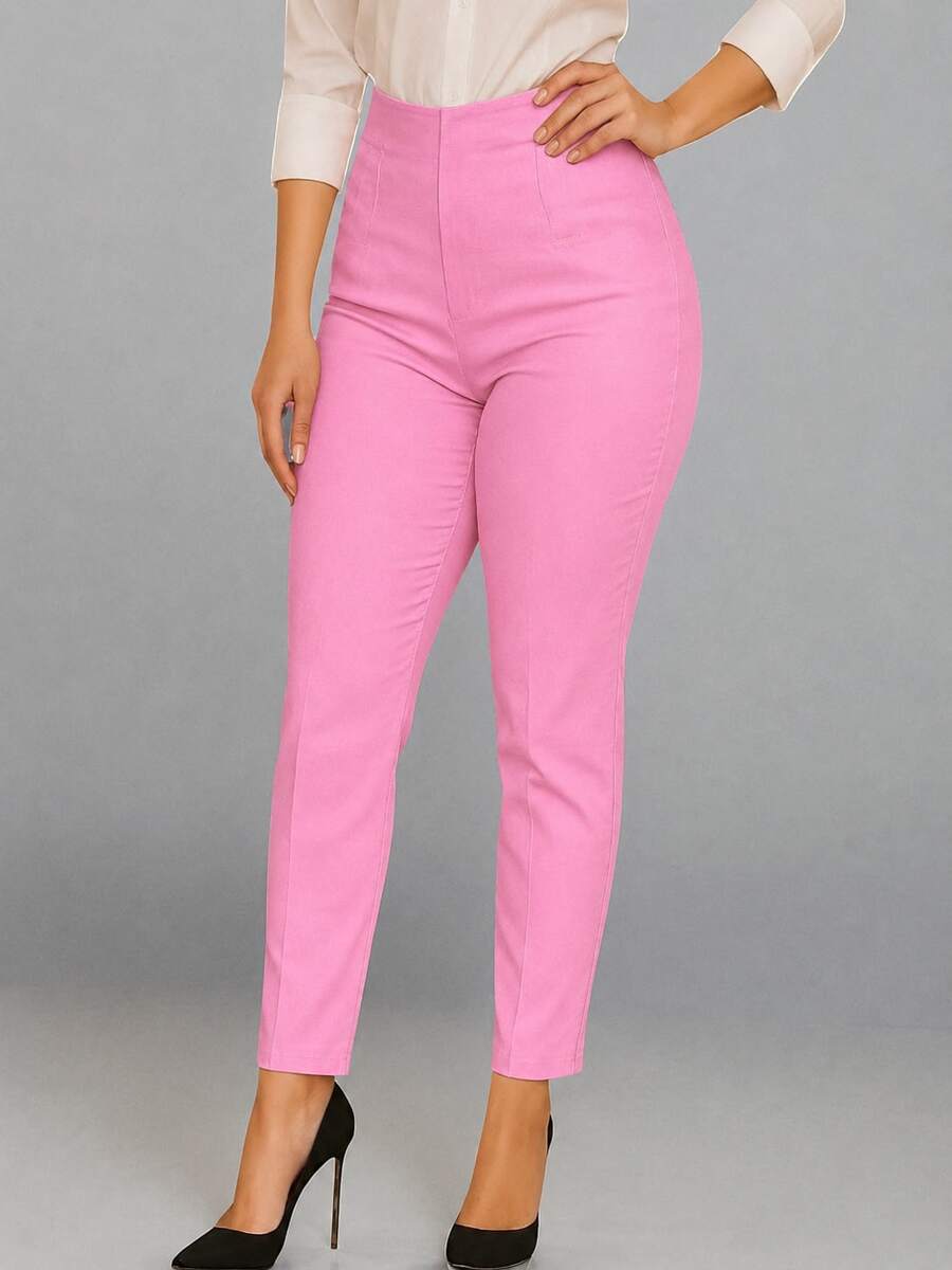 Women Pants - Bubblegum Pink - View 1